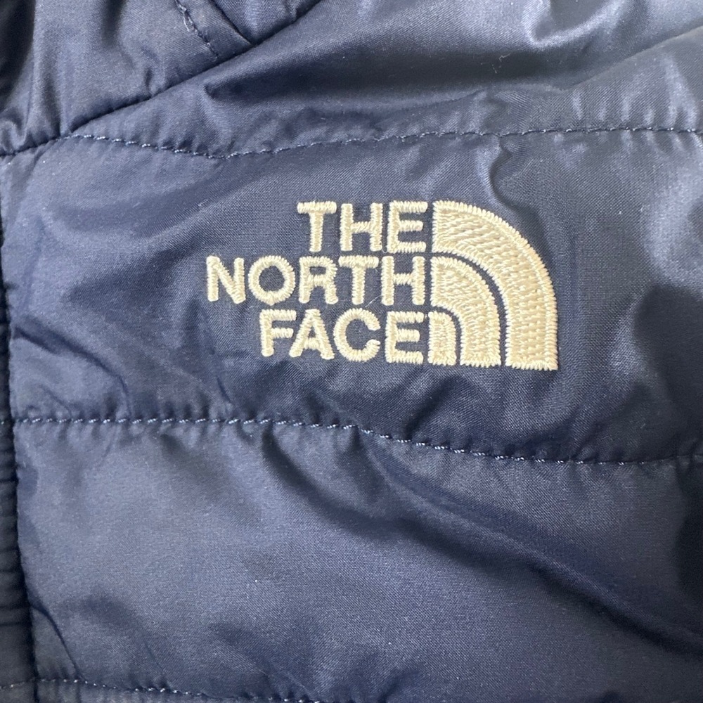 The North Face Toddler 2T Reversible Mount Chimborazo‎ Hooded Jacket Blue Camo - Picture 2 of 8